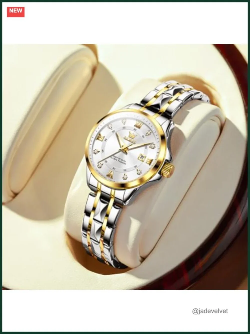 Luxury Casual Stainless Steel Women's Wrist Watch Quartz Analog Small Face